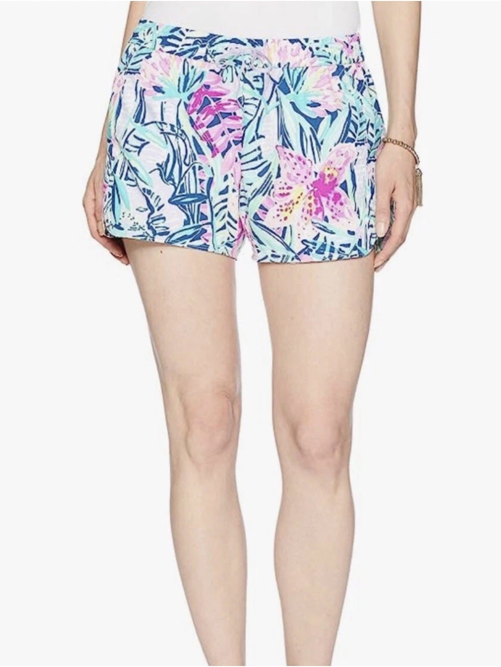 Lilly Pulitzer Run Around Shorts - Multi / Slathouse Soiree- Size L